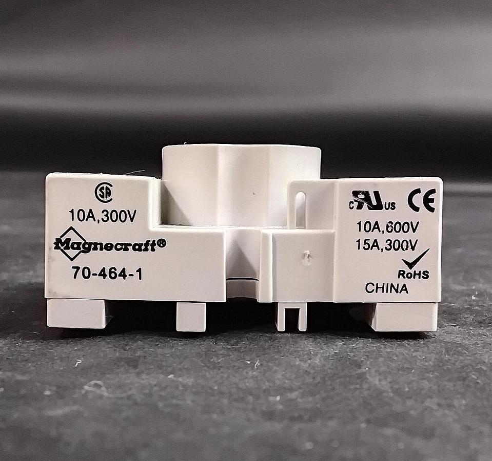 Used MAGNECRAFT 70-464-1 RELAY SOCKET ($8 OBO)