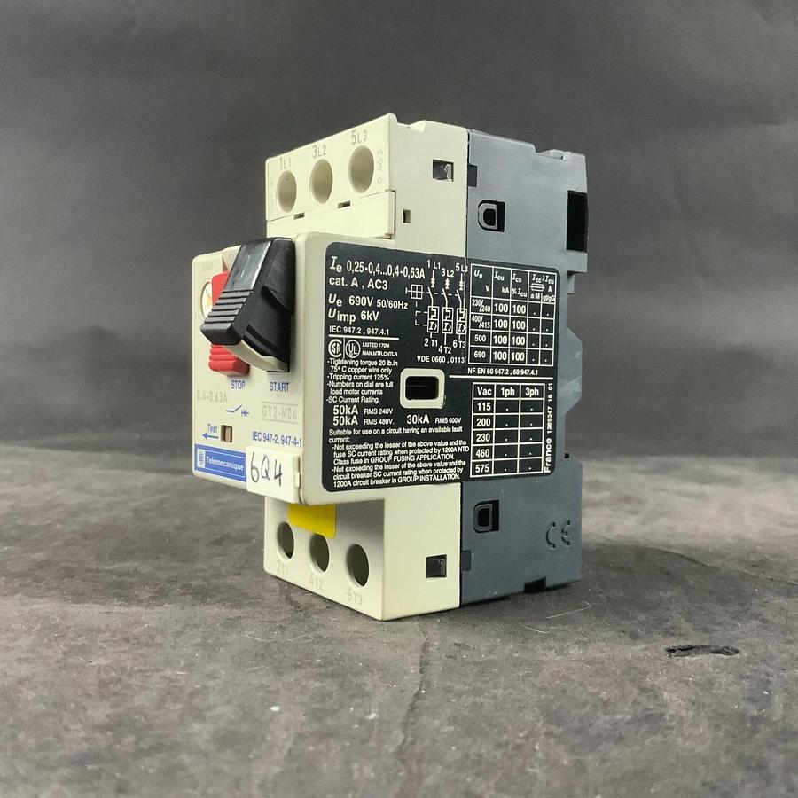Used TELEMECANIQUE GV2-M04 MOTOR STARTER PROTECTOR ($35 OBO)