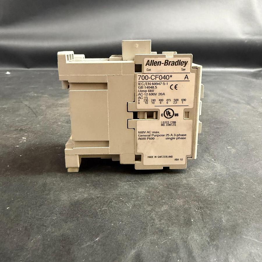 Used ALLEN BRADLEY 700-CF040* SER A CONTACTOR ($40 OBO)