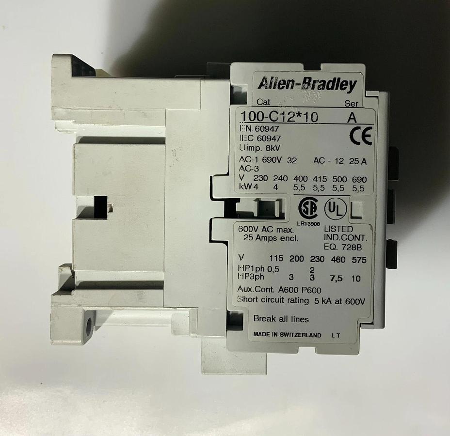 Used ALLEN BRADLEY 100-C12B10 ($19.99 OBO)