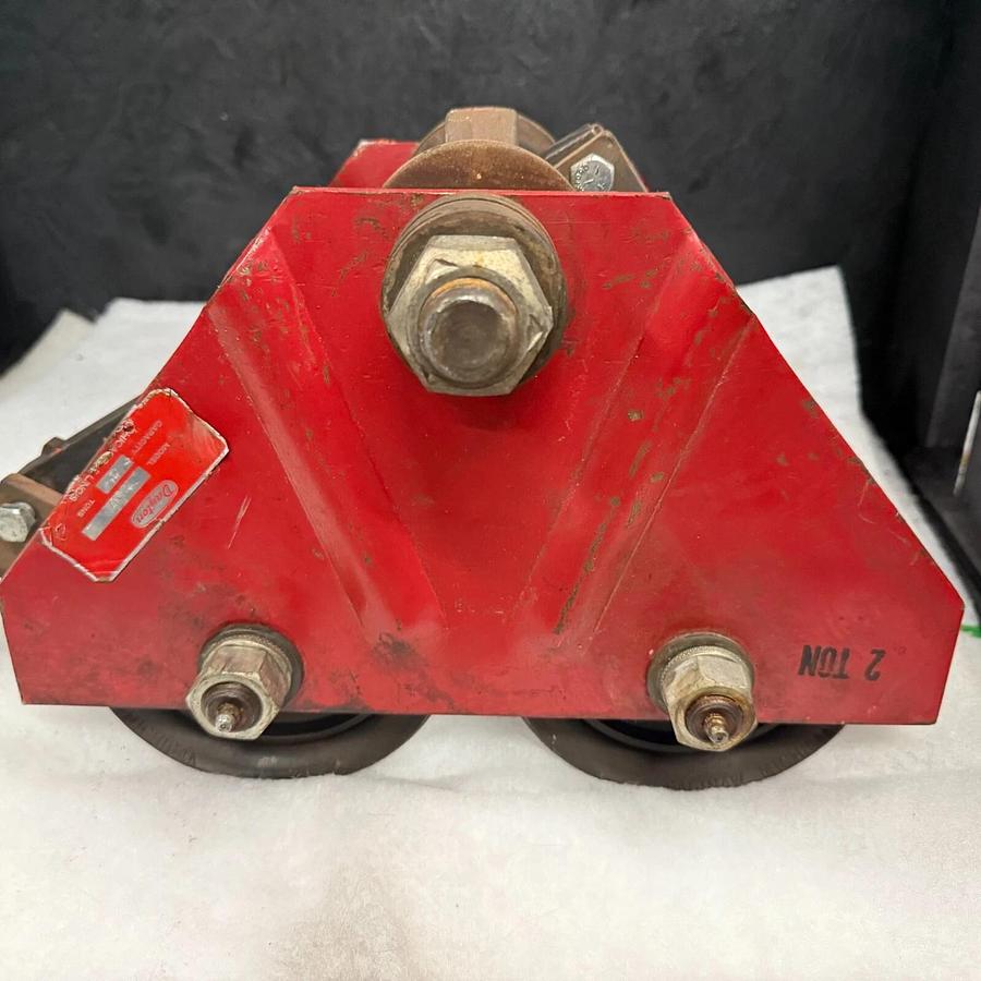 Used DAYTON 2Z617 2-TON CRANE TROLLEY SUSPENSION ($135 OBO)