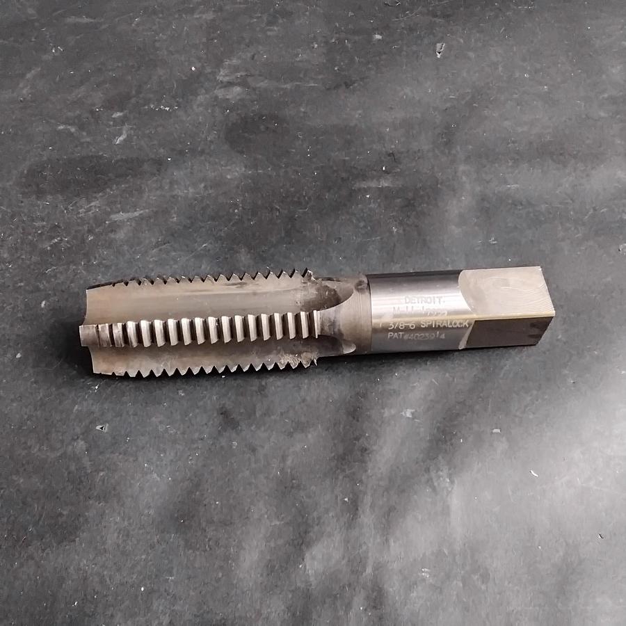 Used DETROIT M-11-17955 1 3/8-6 SPIRALOCK HAND TAP ($30 OBO)