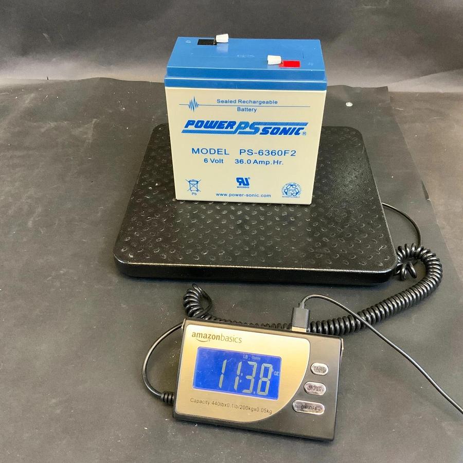POWER SONIC PS-6360F2 6V BATTERY ($50 OBO)