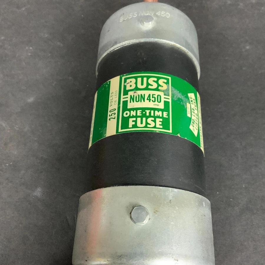 Refurbished BUSSMANN NON-450 ONE TIME FUSE ($25 OBO) - REFURBISHED