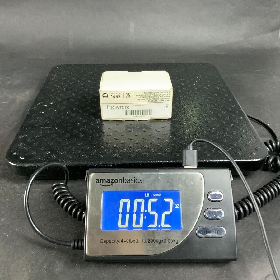 ALLEN BRADLEY 1492-WTC3K THERMOCOUPLE BLOCKS - BOX OF 10 ($60 OBO)