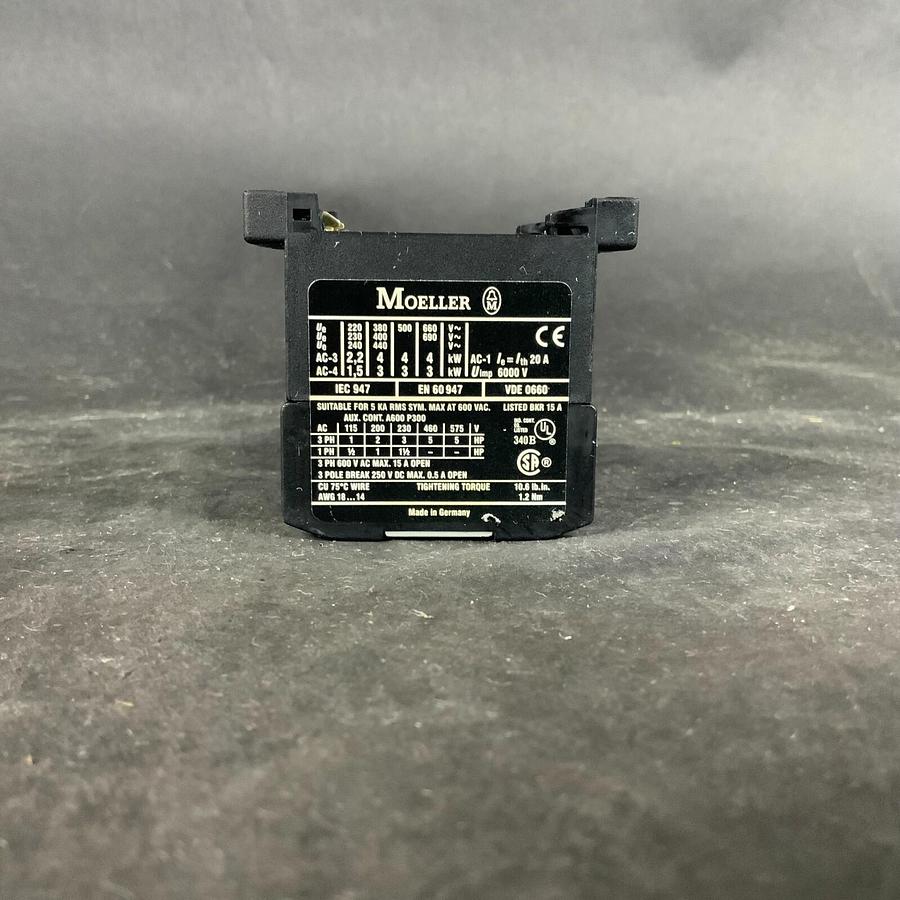 Used MOELLER DIL EM-01-G 24VDC CONTACTOR ($10 OBO)