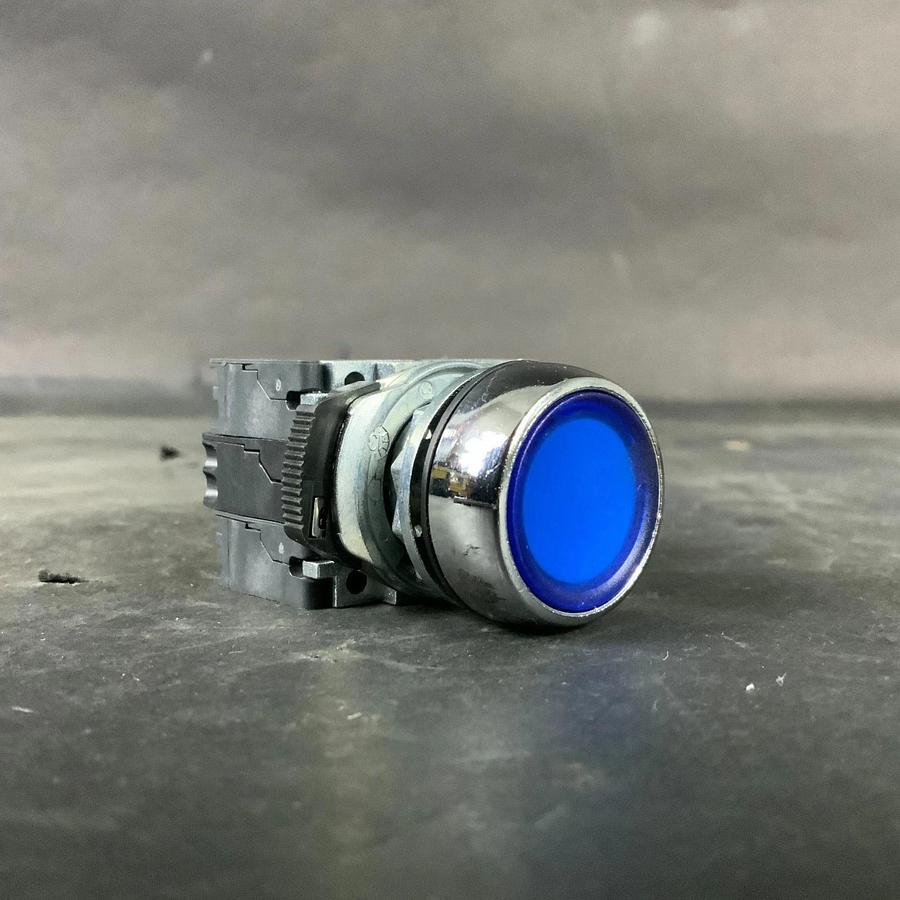 Used ALLEN BRADLEY 800F-Q10 SERIES A BLUE PUSHBUTTON ($25 OBO)