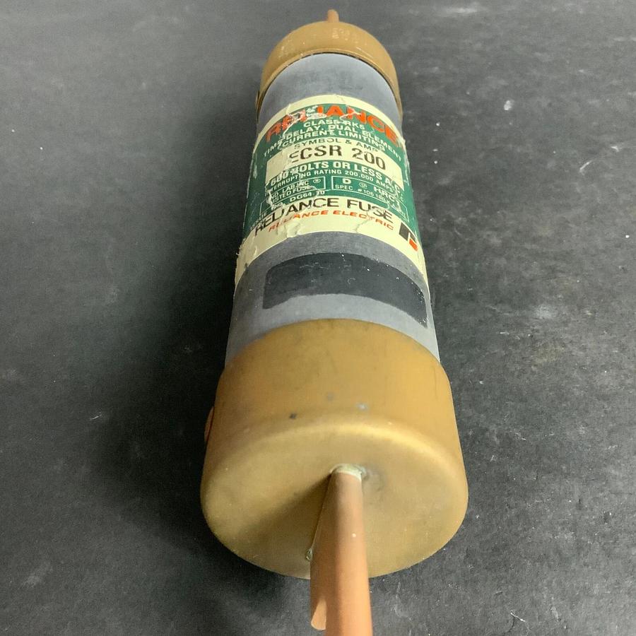 Used BRUSH RELIANCE ECSR-200 FUSE ($25 OBO)