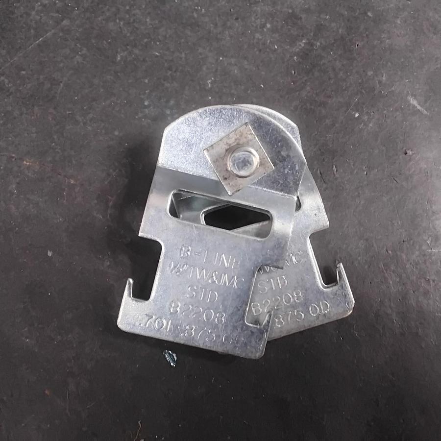 Used COOPER B-LINE B2208 CONDUIT CLAMP ($6 OBO)