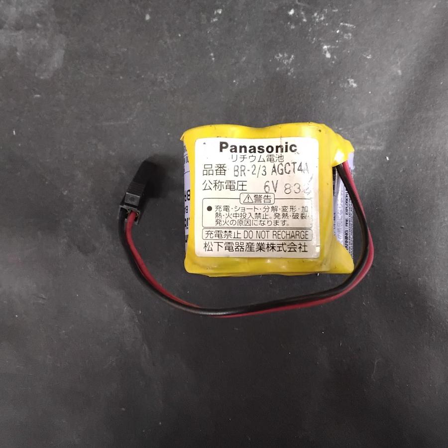 Used PANASONIC BR-2/3AGCT4A 6V LITHIUM BATTERY ($10 OBO)