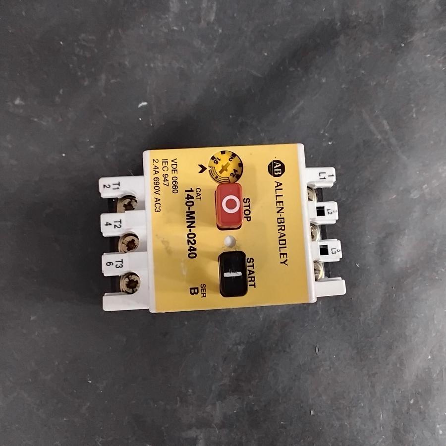 Used ALLEN-BRADLEY 140-MN-0240 SER B MOTOR STARTER ($13 OBO)
