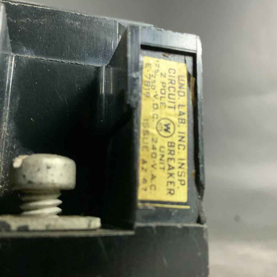 Used WESTINGHOUSE E-7189 CIRCUIT BREAKER ($35 OBO)
