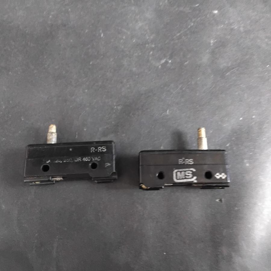 Used HONEYWELL MICROSWITCH R-RS LIMIT SWITCH- GROUP OF 2 ($16 OBO)