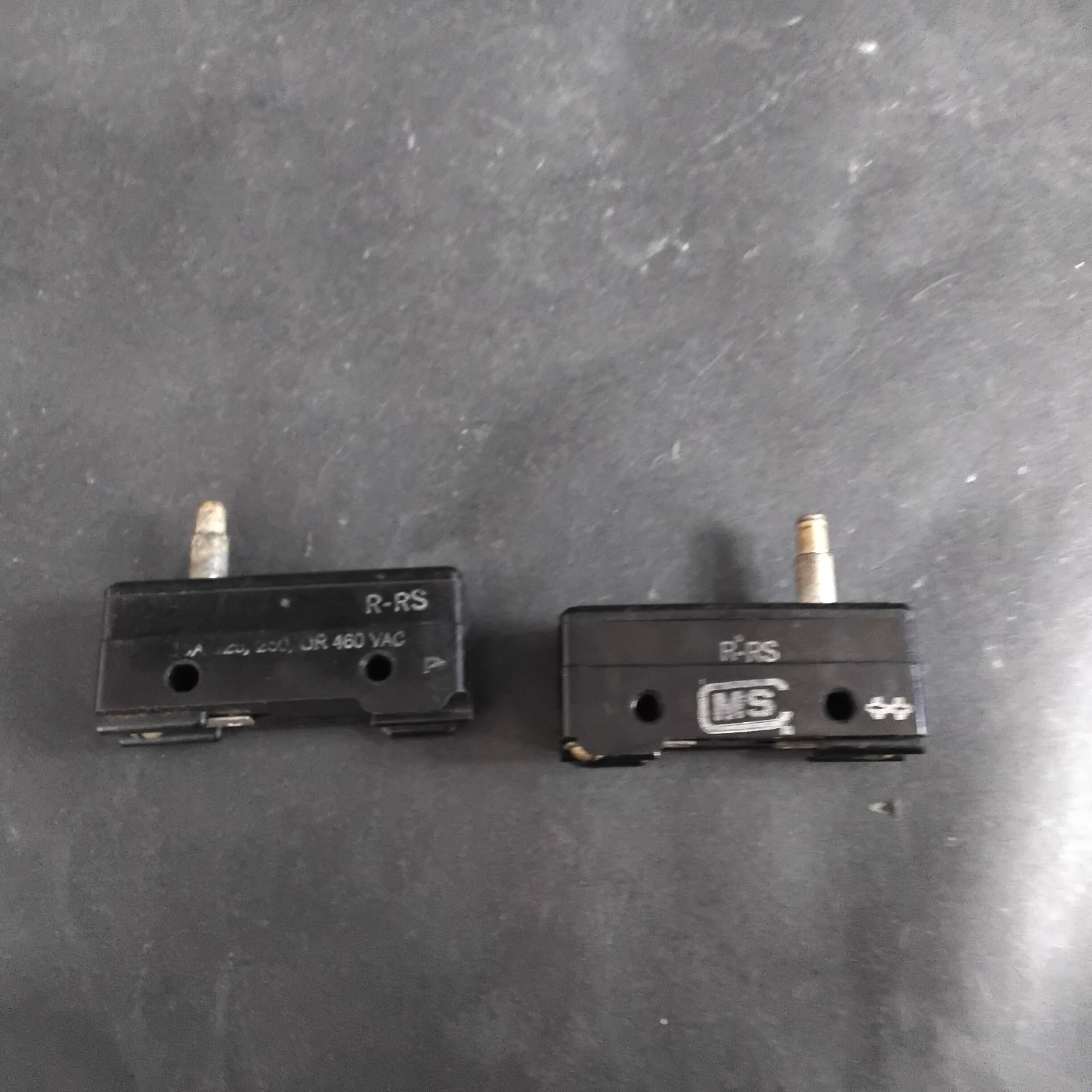 Used HONEYWELL MICROSWITCH R-RS LIMIT SWITCH- GROUP OF 2 ($16 OBO)