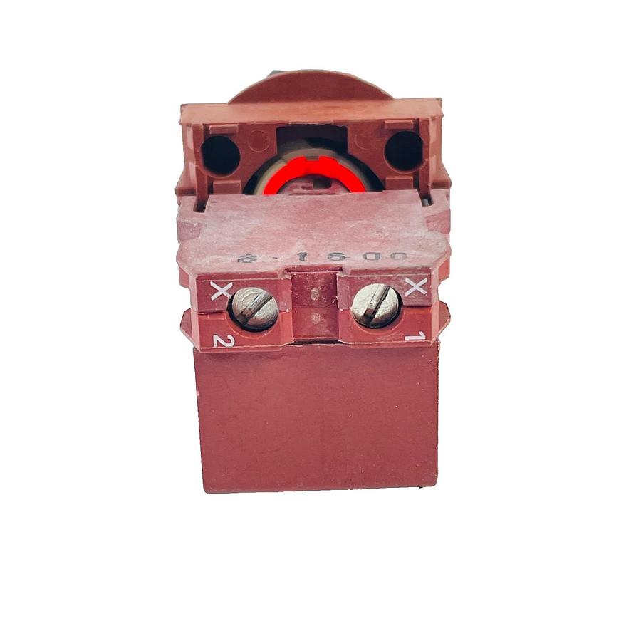 Used SIEMENS 3SB1400-5M 22MM PILOT LIGHT RED INDICATING LIGHT 110V 127V TRANSFORMER