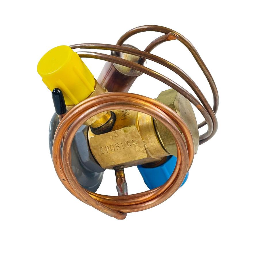 Used SPORLAN Y1158-CBBIVE-2-GA THERMOSTATIC EXPANSION VALVE KIT YORK COLEMAN LUXAIRE