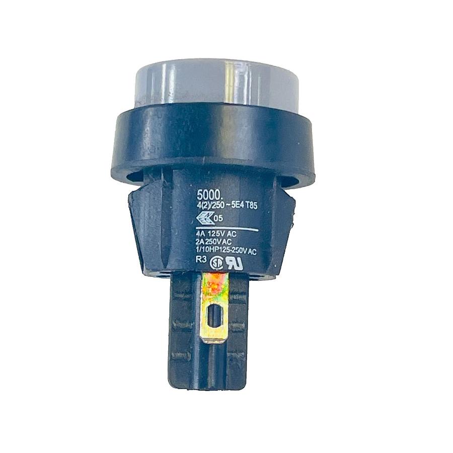 Used MARQUARDT 5000 T18/26 PUSHBUTTON SWITCH 4A 125V AC 2A 250V AC GREY CAP