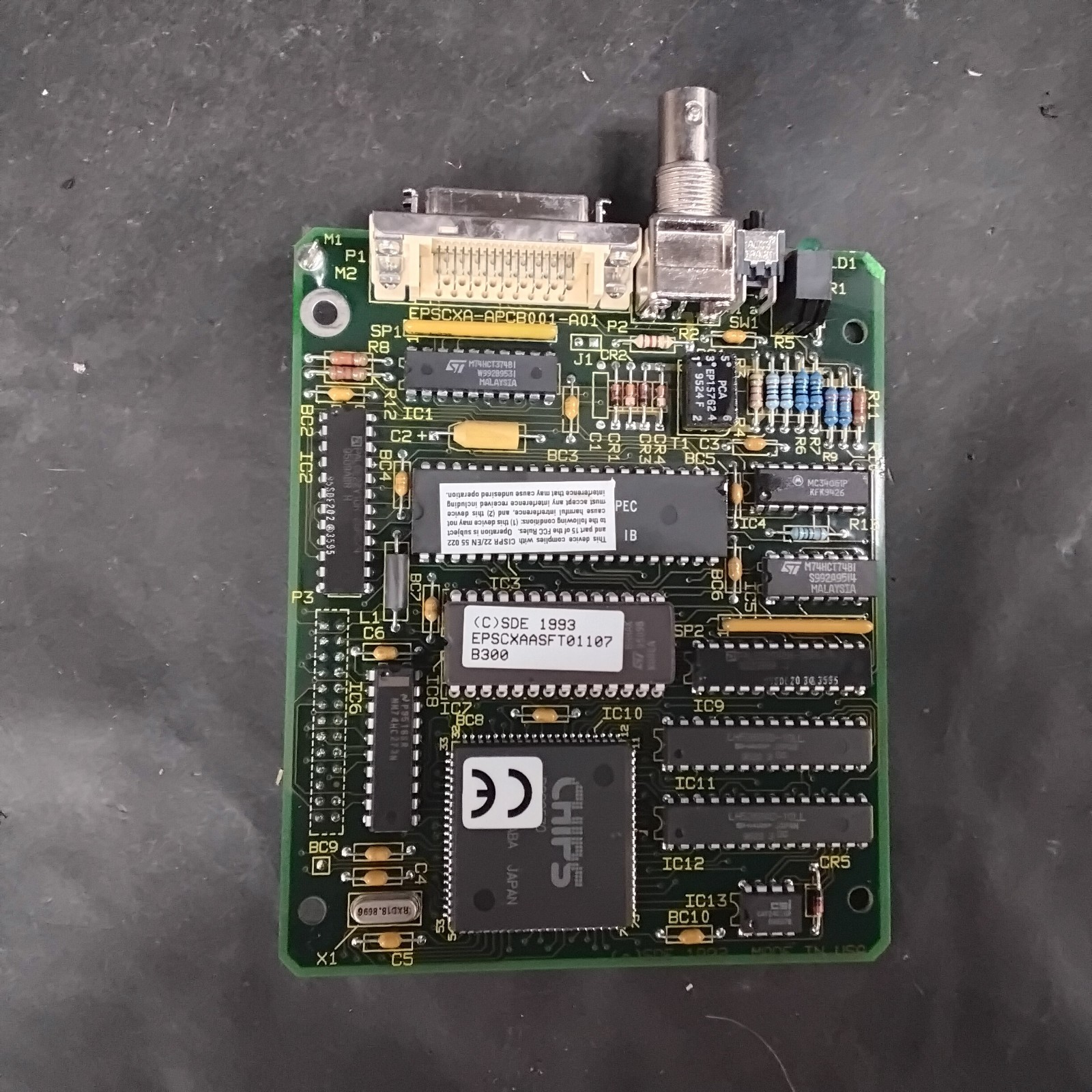 Used EPCONNECT  EPSCXA-APCB001-A01 COAX PRINTER ADAPTER ($35 OBO)