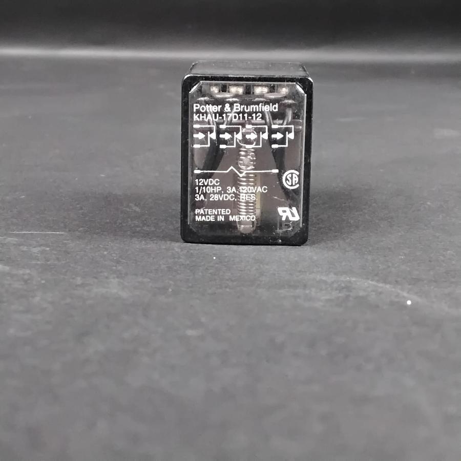 Used POTTER & BRUMFIELD KHAU17D11-12 RELAY($15 OBO)
