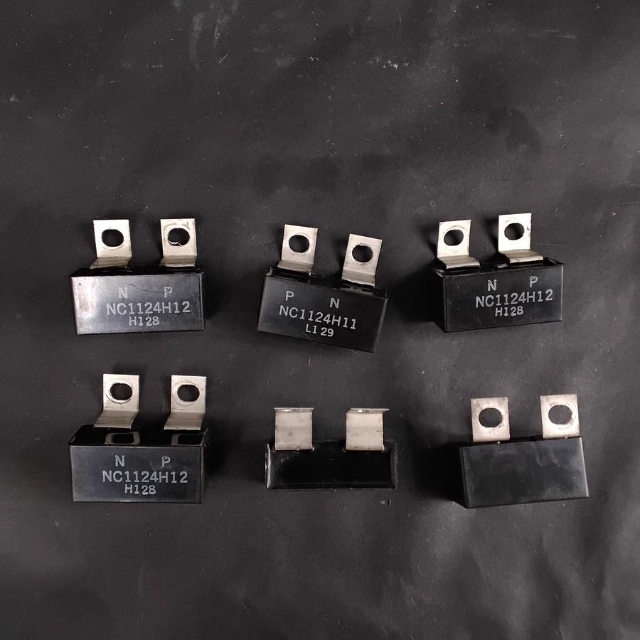 Used MITSUBISHI NC1124H12/NC1124H11 SNUBBER CAPACITORS-LOT OF 6 ($20 OBO)