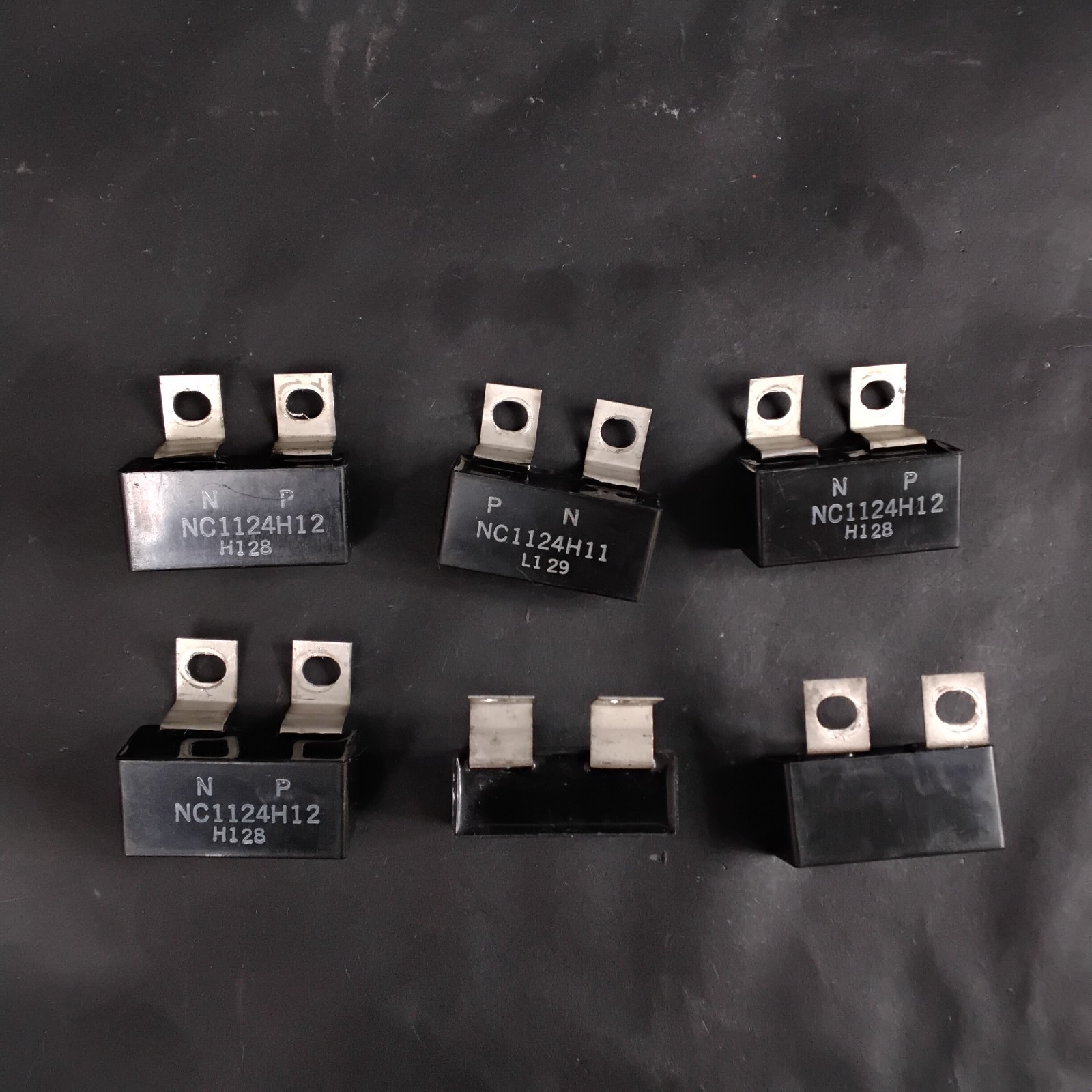 Used MITSUBISHI NC1124H12/NC1124H11 SNUBBER CAPACITORS-LOT OF 6 ($20 OBO)
