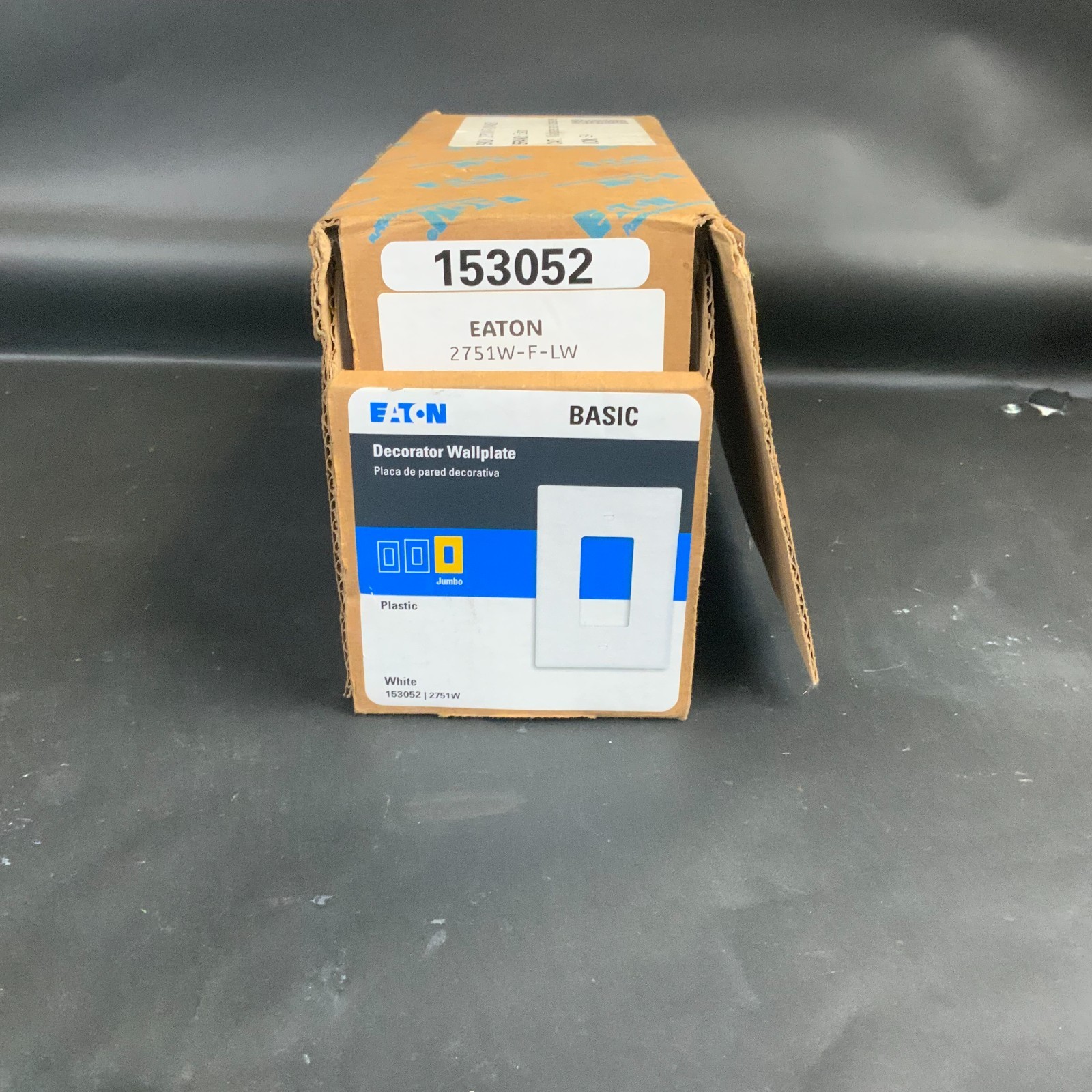 EATON 2715W-F-LW WALLPLATE -  BOX OF 40 ($55 OBO)