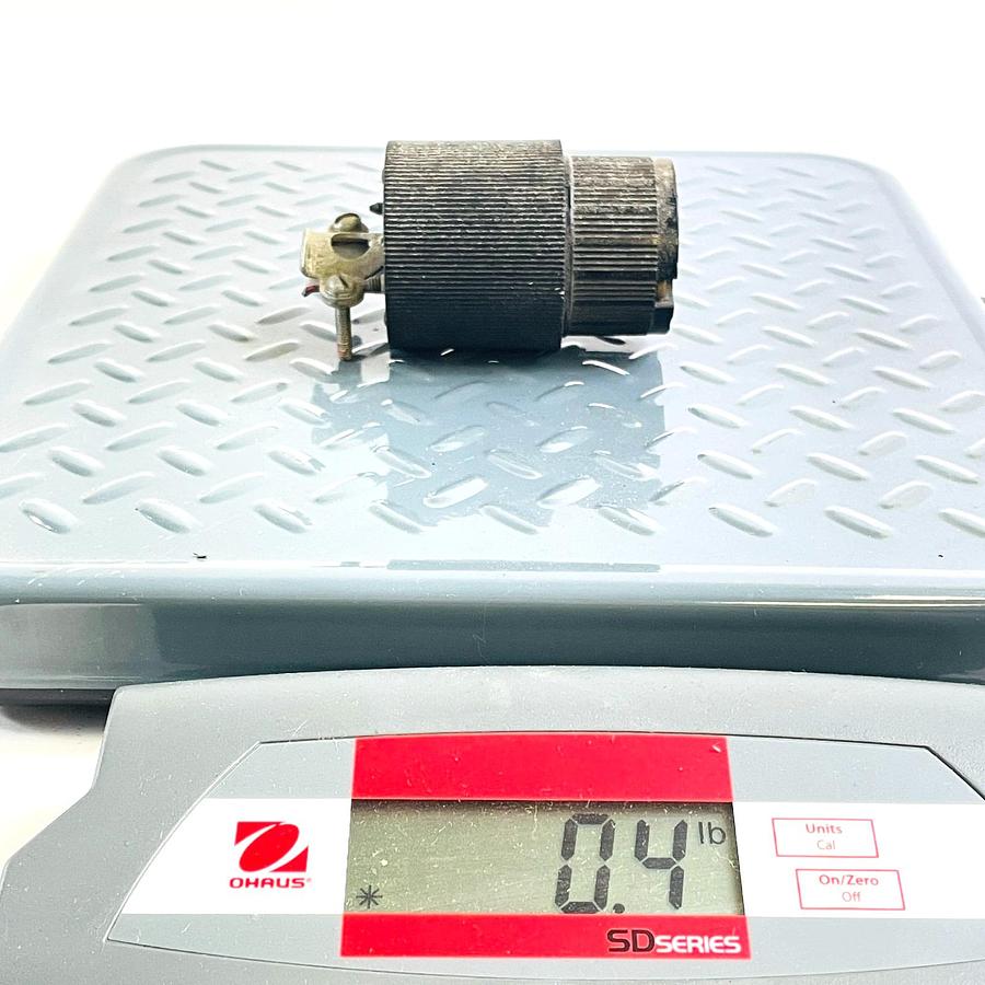 Used HUBBELL HBL3433G TWIST LOCK FEMALE CONNECTOR 30A 600VAC 250V
