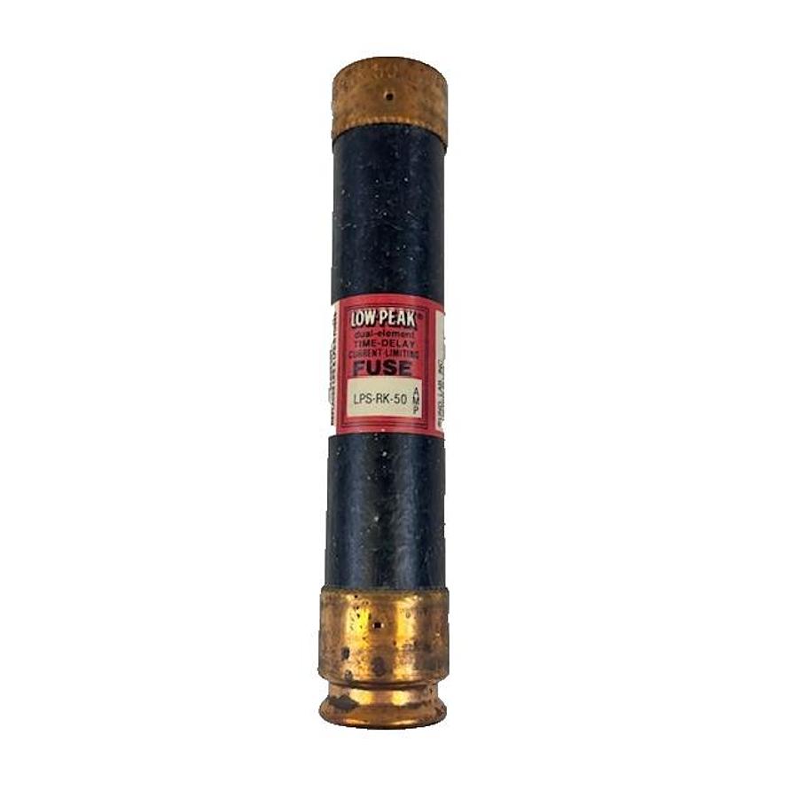 Used BUSSMANN LPS-RK-50 LOW-PEAK FUSE