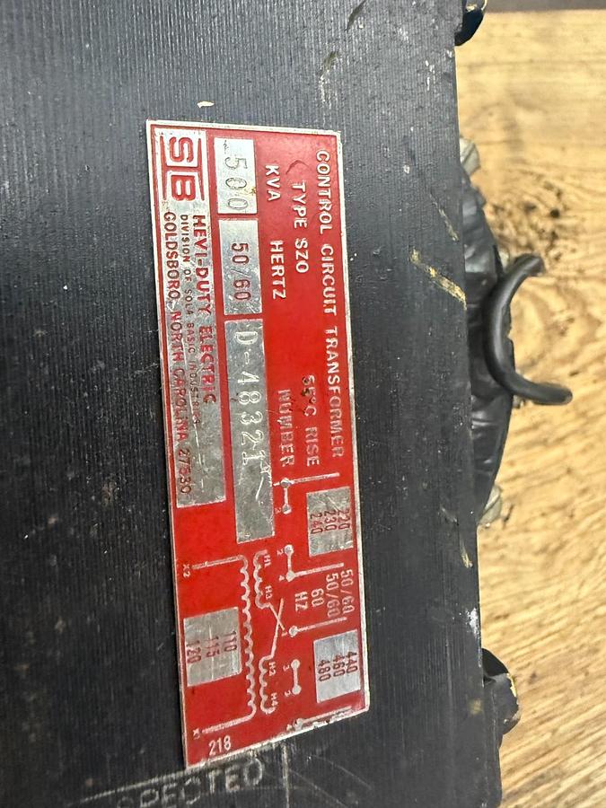 Used ACME D-48321 TRANSFORMER