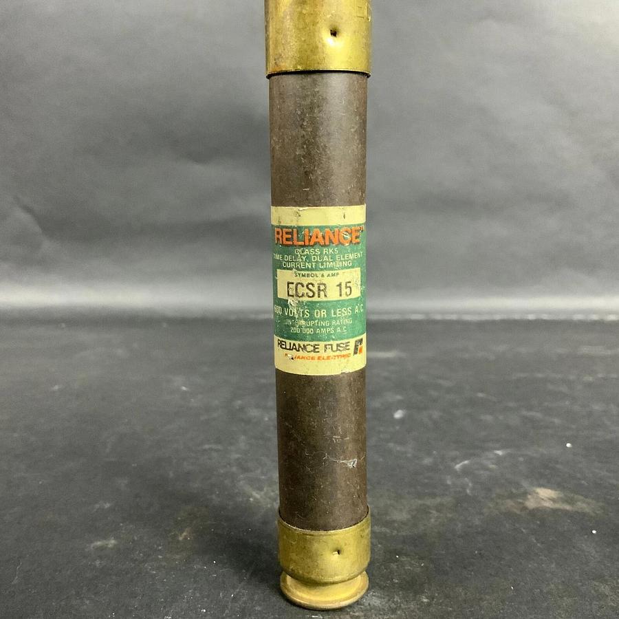 Used BRUSH RELIANCE ECSR-15 FUSE ($7 OBO)