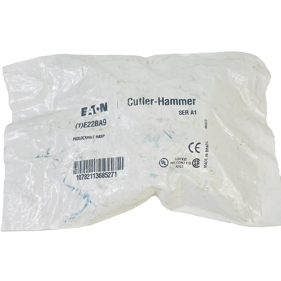 CUTLER HAMMER E22BA9 SER A1 PADLOCKABLE HASP NEW SEALED PACKAGE