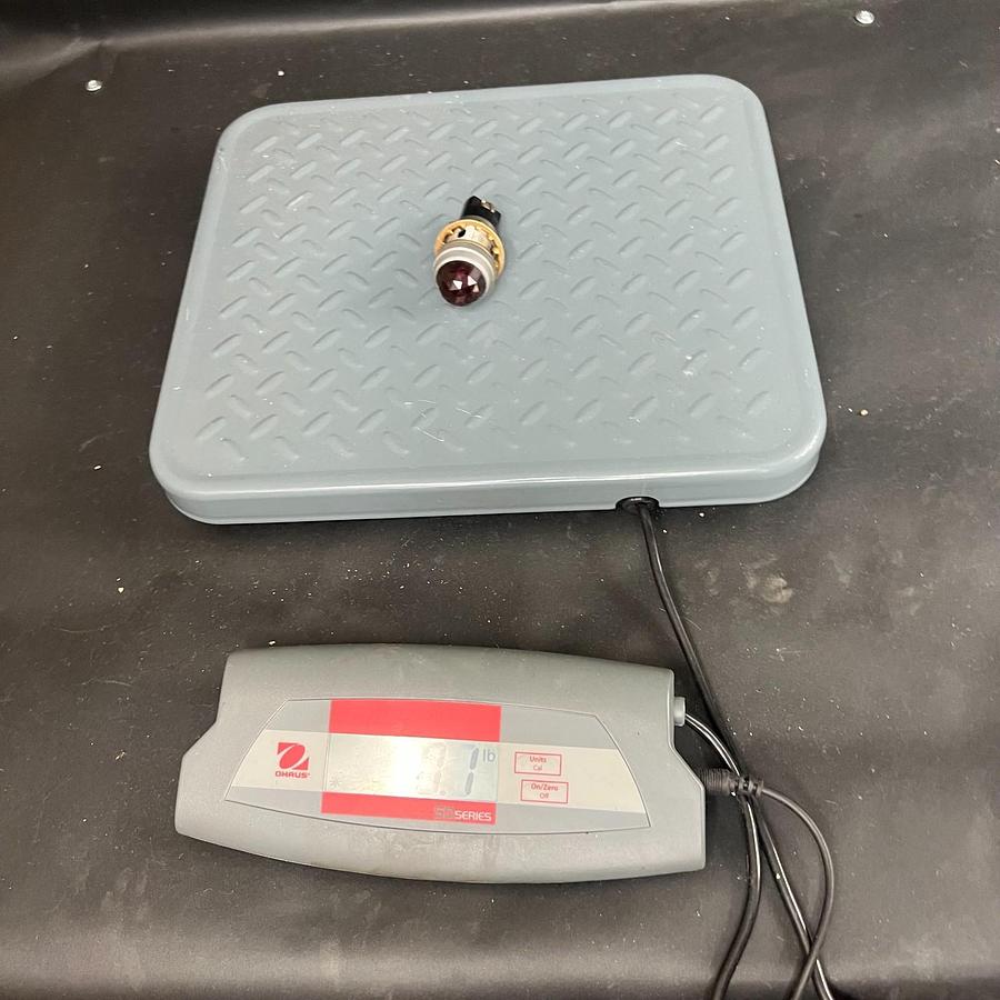 Used DIAL CO. RED 125V INDICATOR LIGHT ($10 OBO)