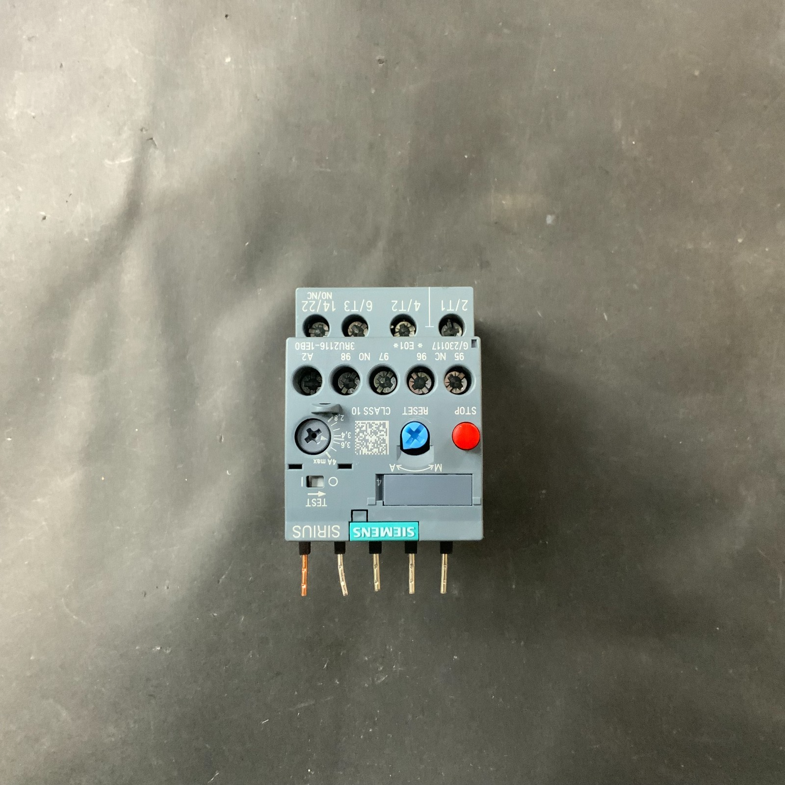 Used SIEMENS 3RU2116-1EB0 OVERLOAD RELAY ($20 OBO)