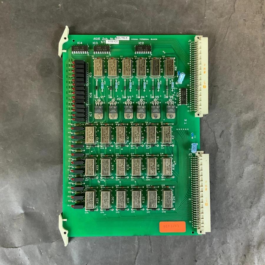 Used AGIE 621.752.5 621142.9 STB-02C SIGNAL TERMINAL BLOCK ($50 OBO)