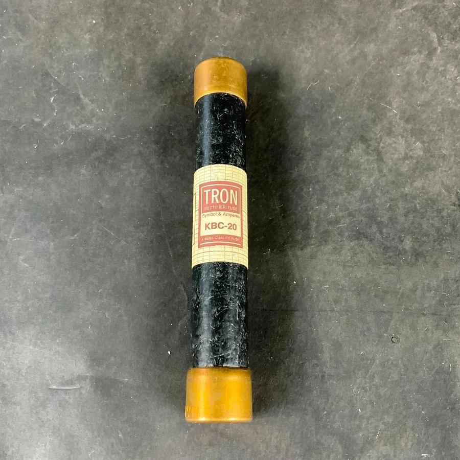Used BUSSMANN TRON KBC-20 RECTIFIER FUSE- SET OF 2 ($10 OBO)