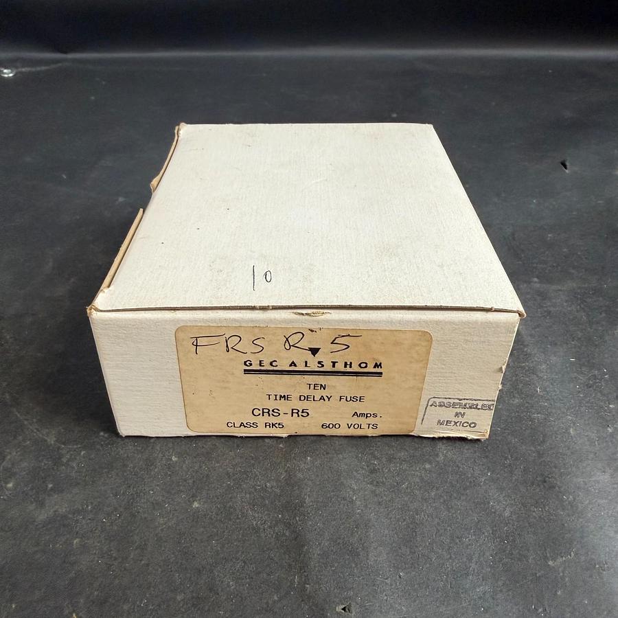 GEC ALSTHOM CRS-R5 TIME DELAY FUSE - SET OF 10