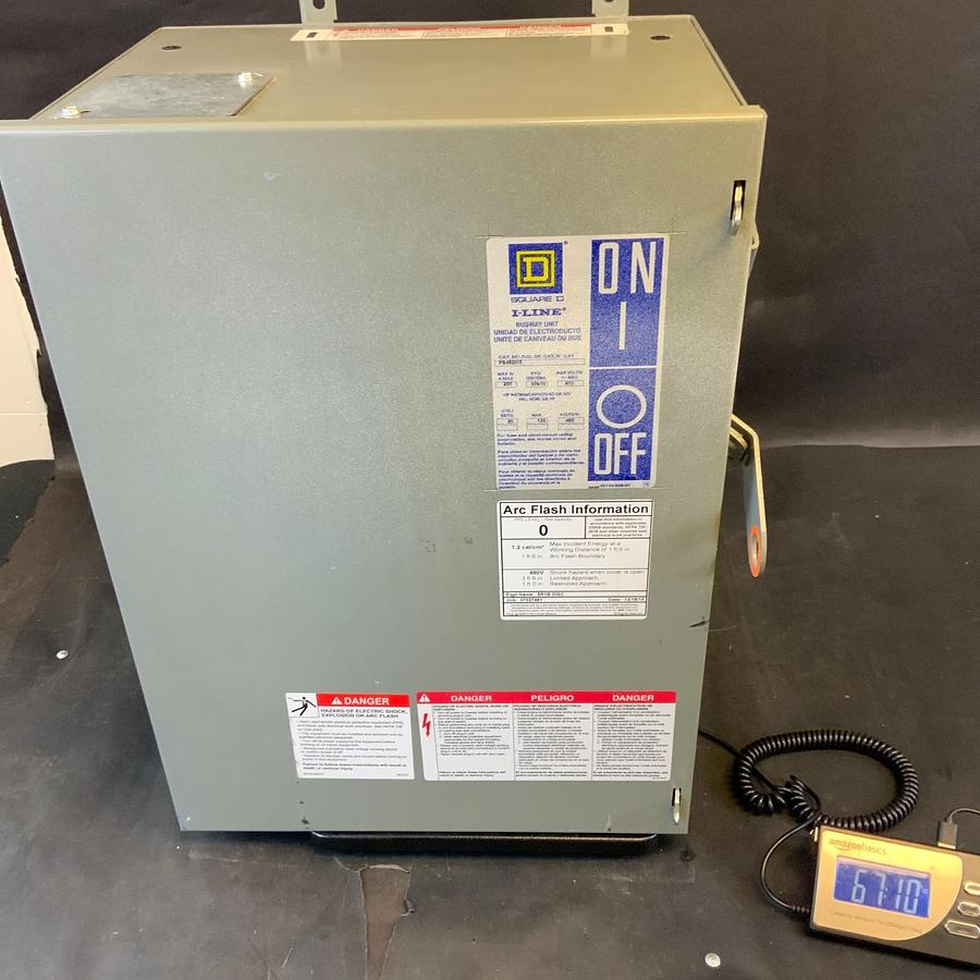 Used SQUARE D I-LINE PS4620G BUSWAY PLUG-IN UNIT ($1500 OBO)