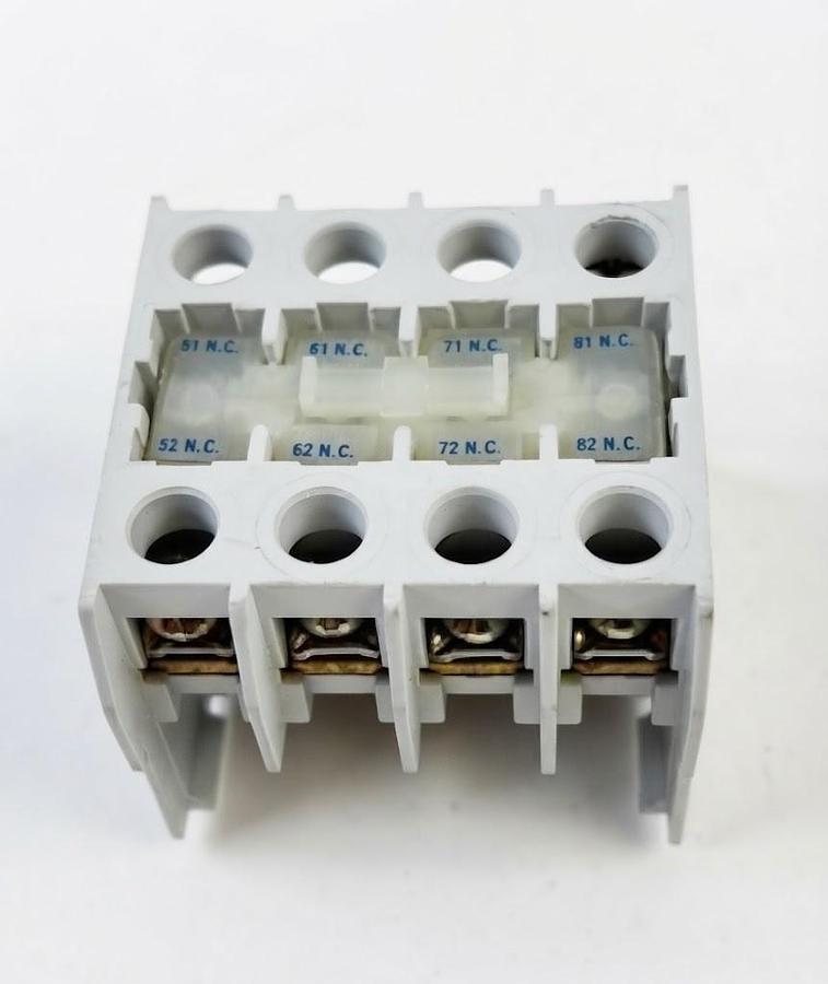 Used CUTLER-HAMMER C320KGT17 AUXILIARY CONTACT