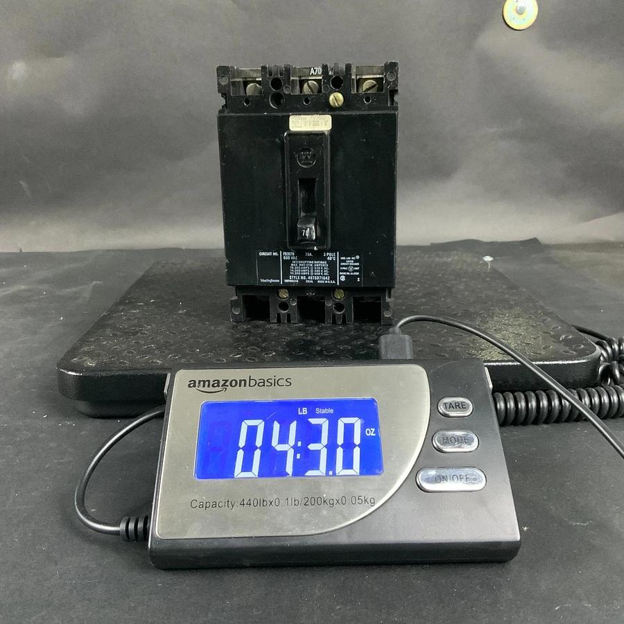 Used WESTINGHOUSE FB3070 CIRCUIT BREAKER ($50 OBO)