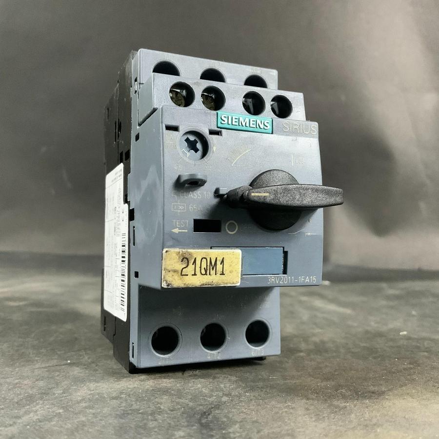 Used SIEMENS 3RV2011-1FA15 SIRIUS CIRCUIT BREAKER ($25 OBO)