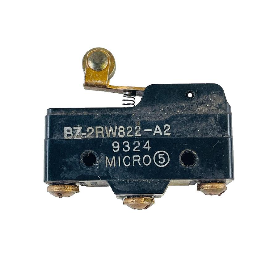 Used HONEYWELL BZ-2RW822-A2 MICRO SWITCH 15A 125/250/480V ROLLER LEVER SWITCH