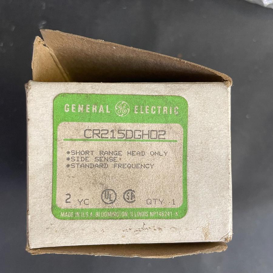 Used GENERAL ELECTRIC CR215DGH02 SERIES A PROXIMITY LIMIT SWITCH INDUSTRIAL CONTROL
