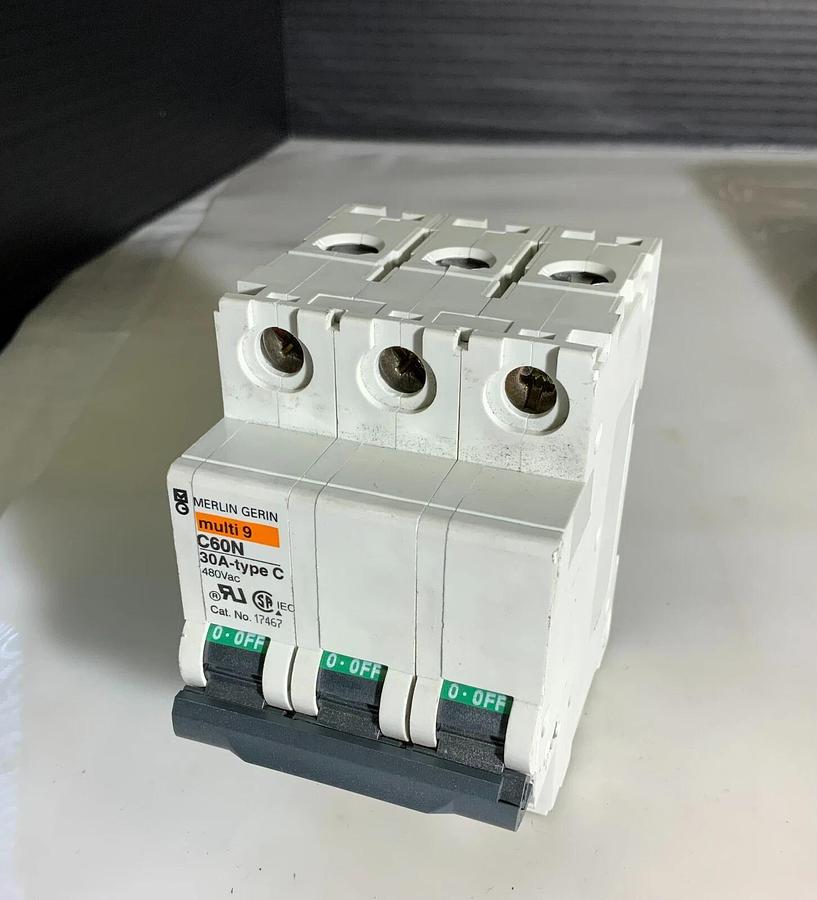 MERLIN GERIN MULTI9 C60N 30A-TYPE C ($49.99 OBO)