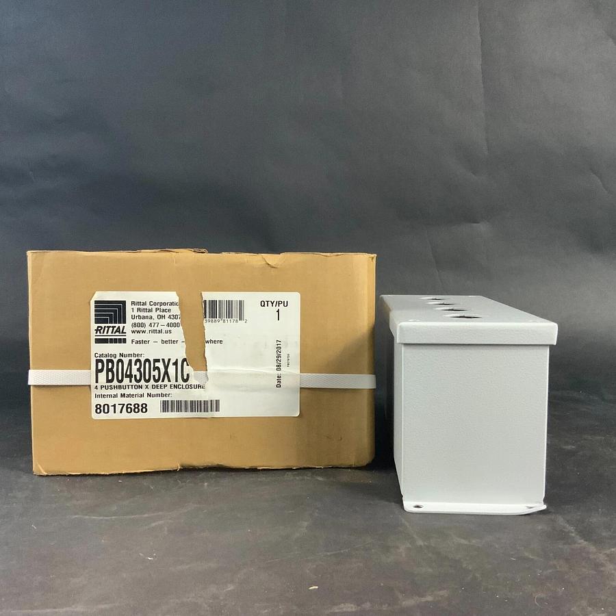 RITTAL PB8017688 PUSHBUTTON BOX ENCLOSURE ($50 OBO)