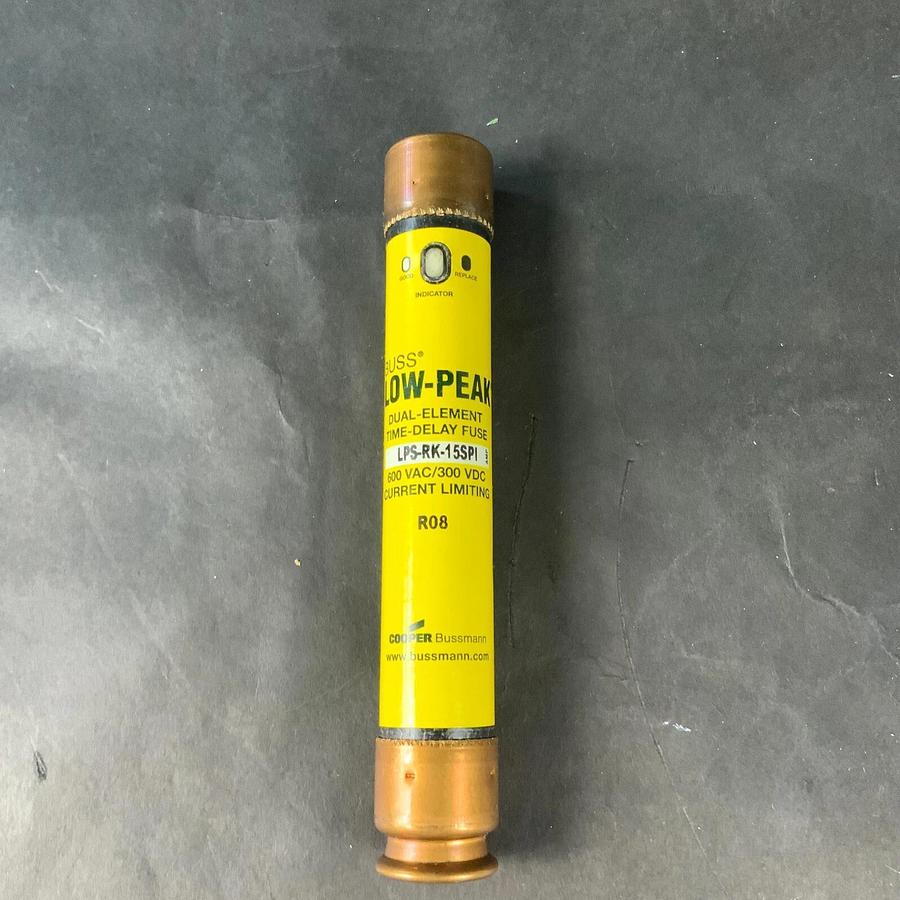 Used BUSSMANN LPS-RK-15SPI TIME DELAY FUSE ($15 OBO)