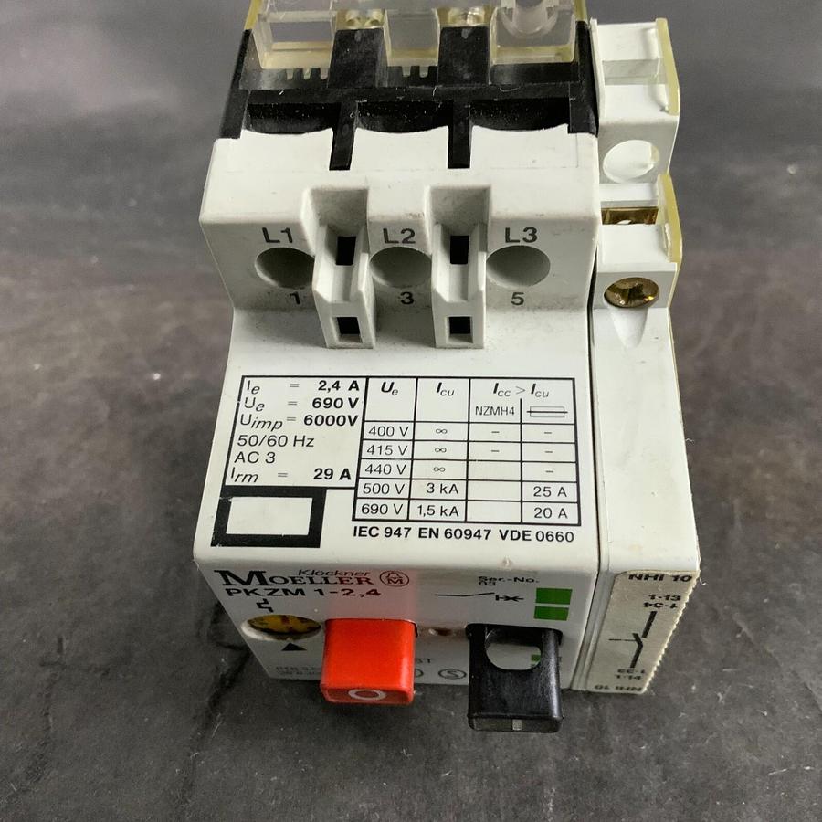 KLOCKNER MOELLER PKZM 1-2.4 CIRCUIT BREAKER ($30 OBO)