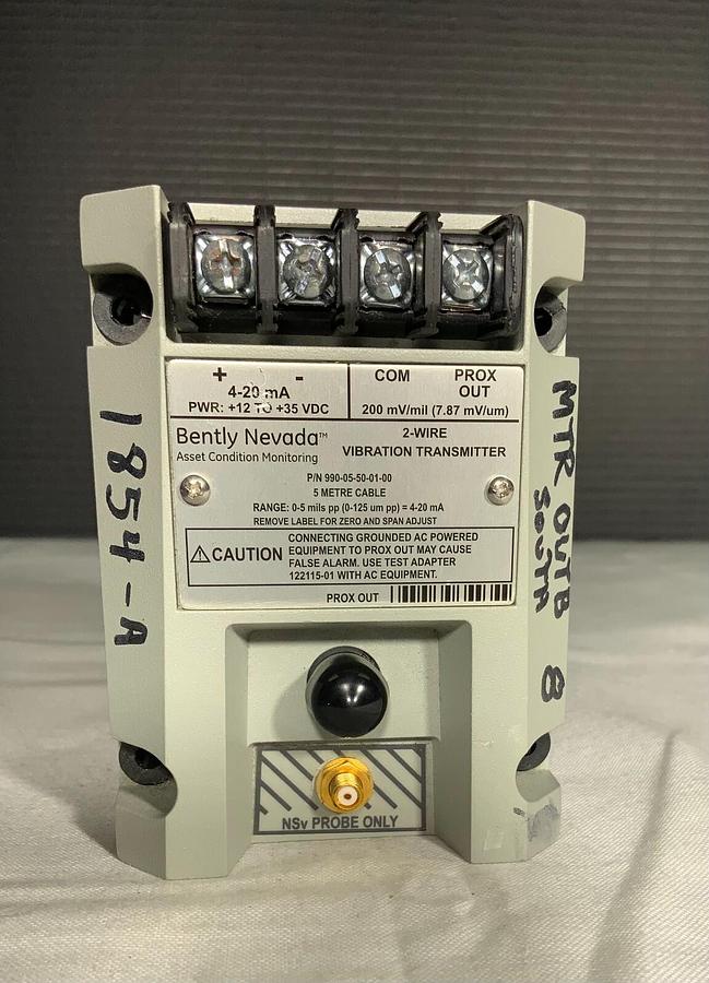 Used GENERAL ELECTRIC BENTLY NEVADA 990-05-50-01-00 ($799.99 OBO)