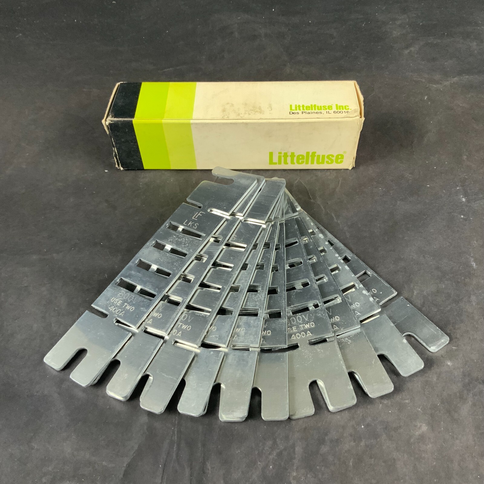 Used LITTELFUSE LKS 400 RENEWABLE FUSE LINK - BOX OF 10 ($45 OBO)