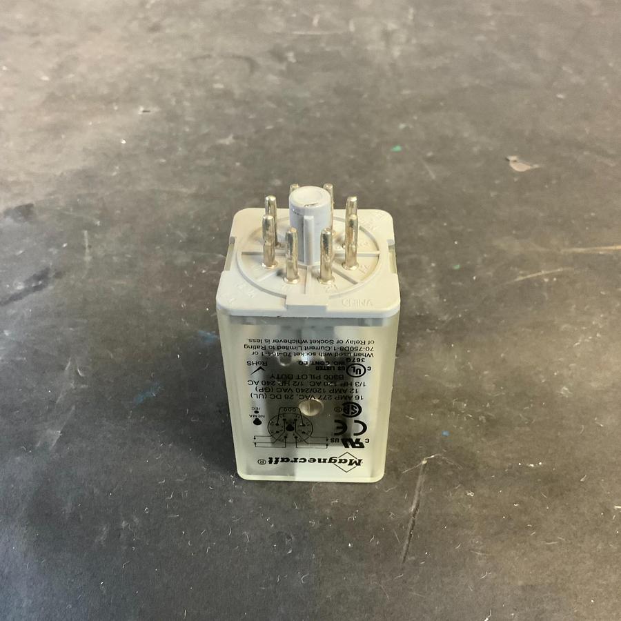 Used MAGNECRAFT 750XBXC RELAY ($9 OBO)