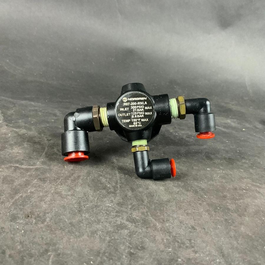Used NORGREN R07-200-RNLA MINI AIR REGULATOR ($20 OBO)